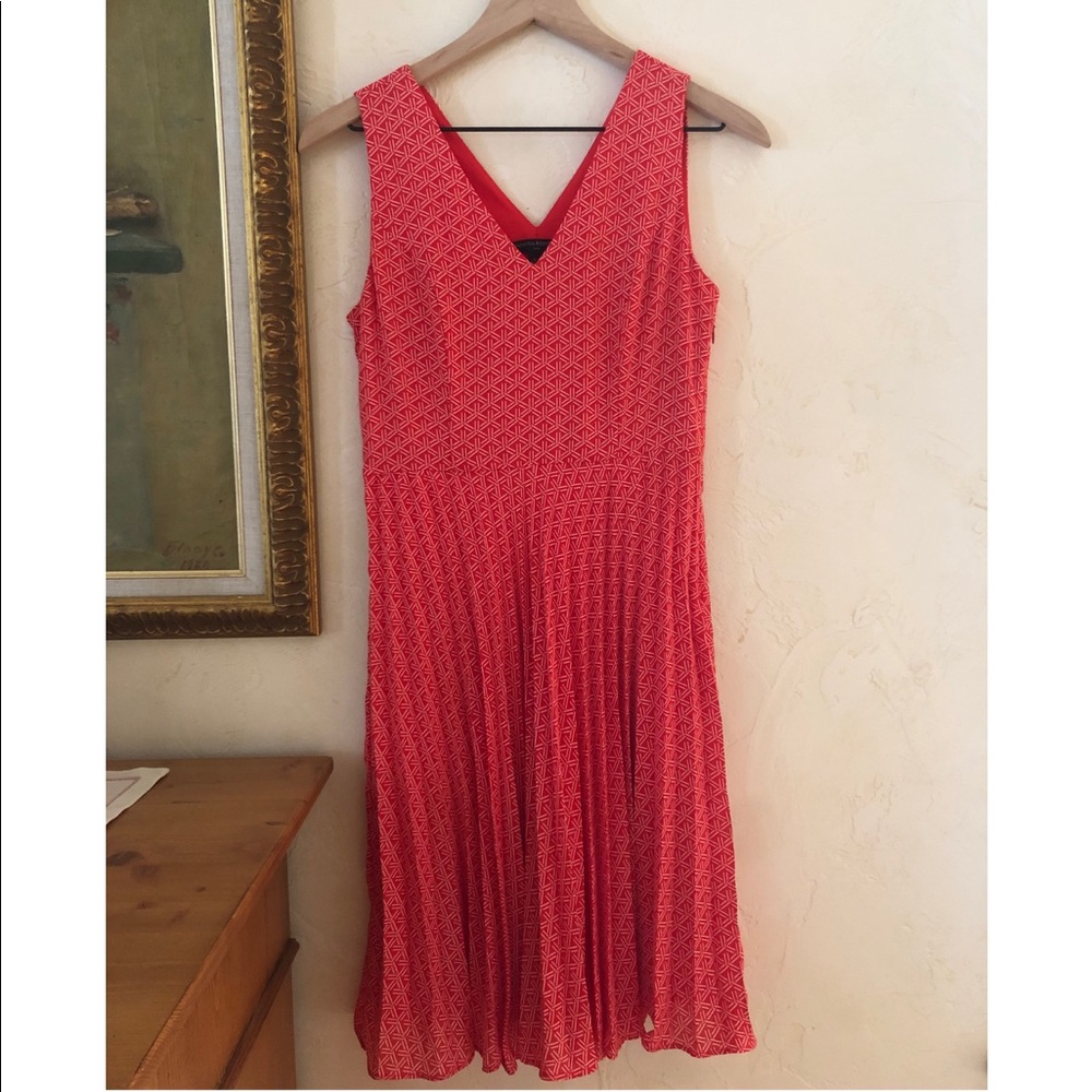 Banana Republic pleated summer dress